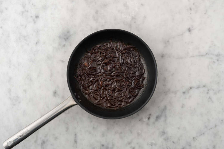 Caramelise the onion