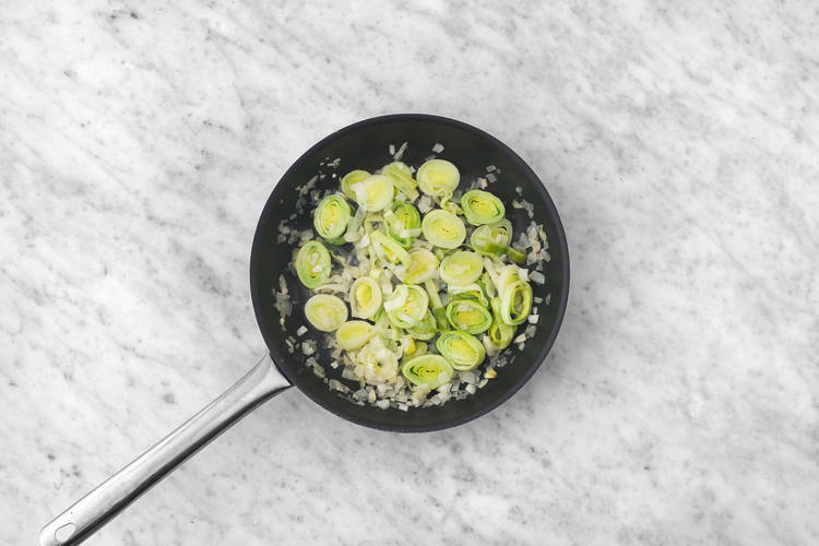 On fond pour le poireau