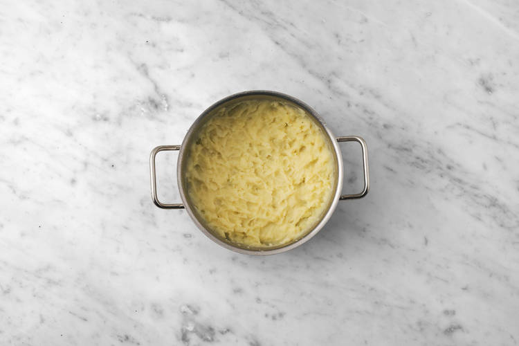 La purée prend forme