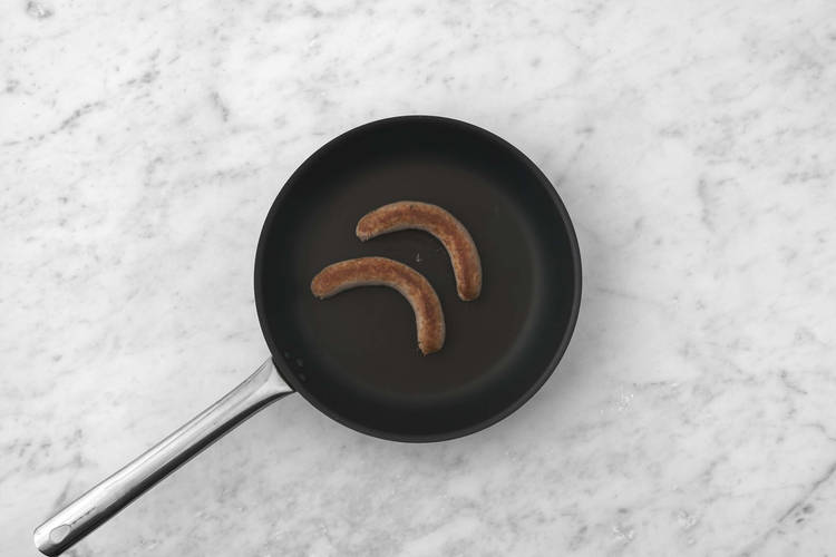 Les saucisses au chaud
