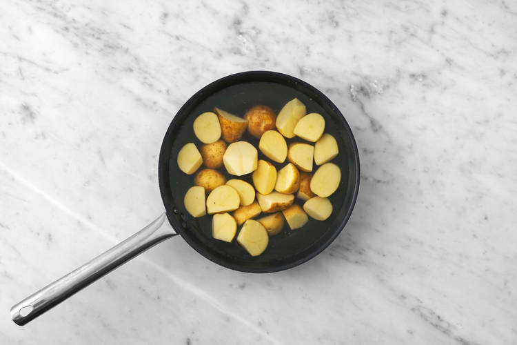 Cuire les pommes de terre