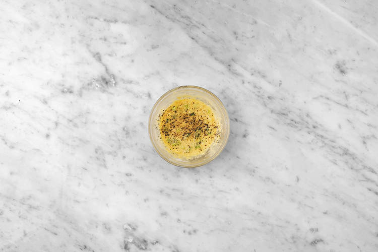 Make the fritter mixture