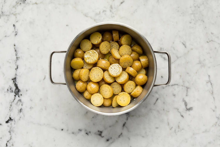 Boil potatoes