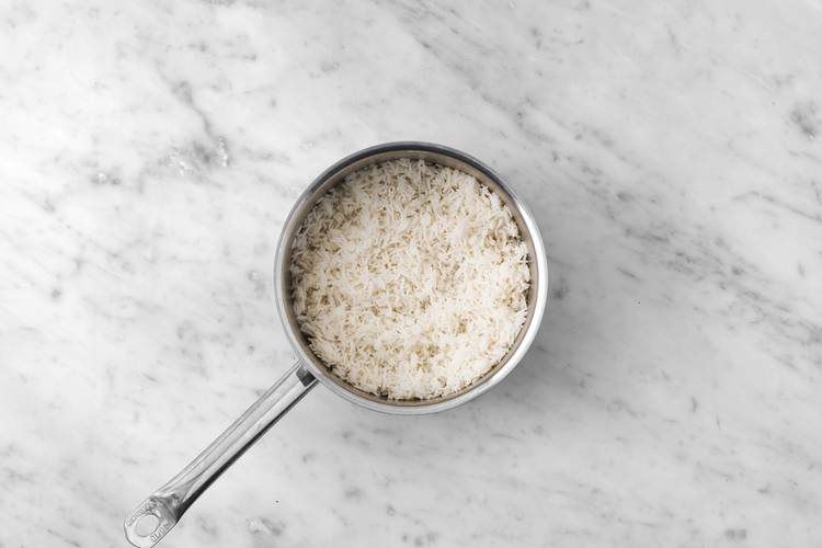 Prep and make rice