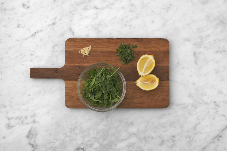 Forbered grøntsager