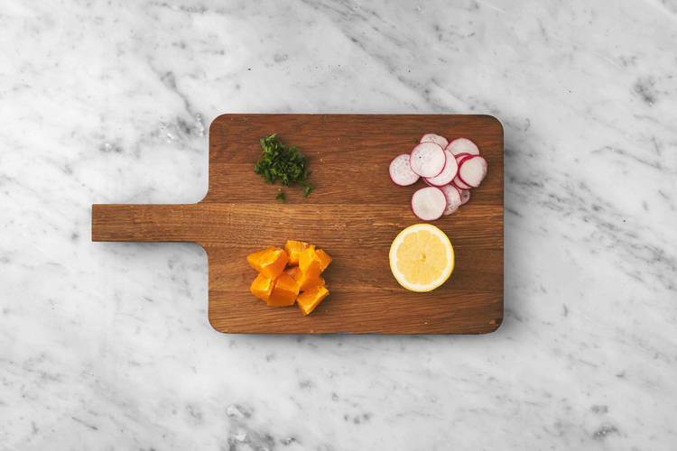 Forbered grøntsager