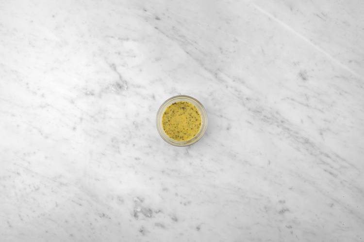 Préparer la vinaigrette