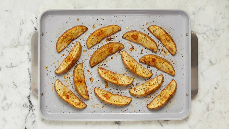 Roast Potatoes & Mix Sauce