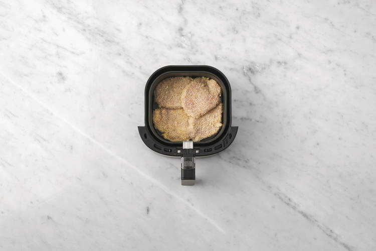 Cook the pork