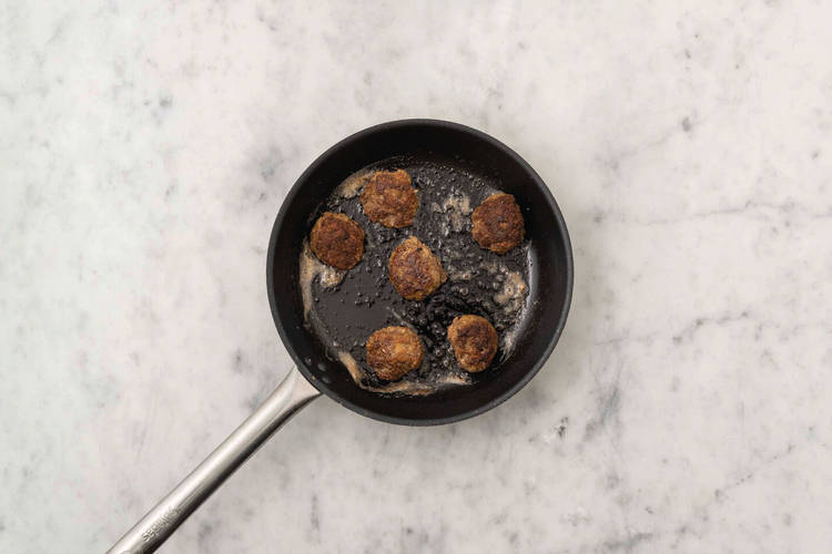 Cook the rissoles