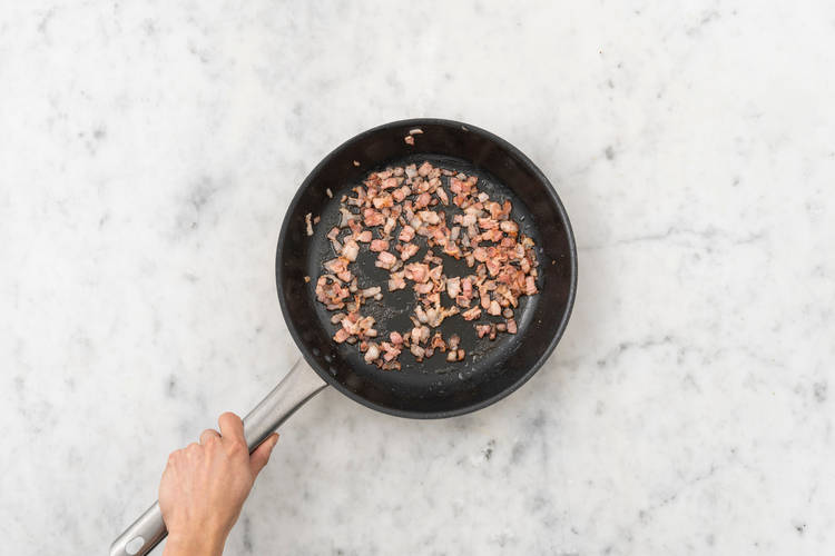 Make the carbonara