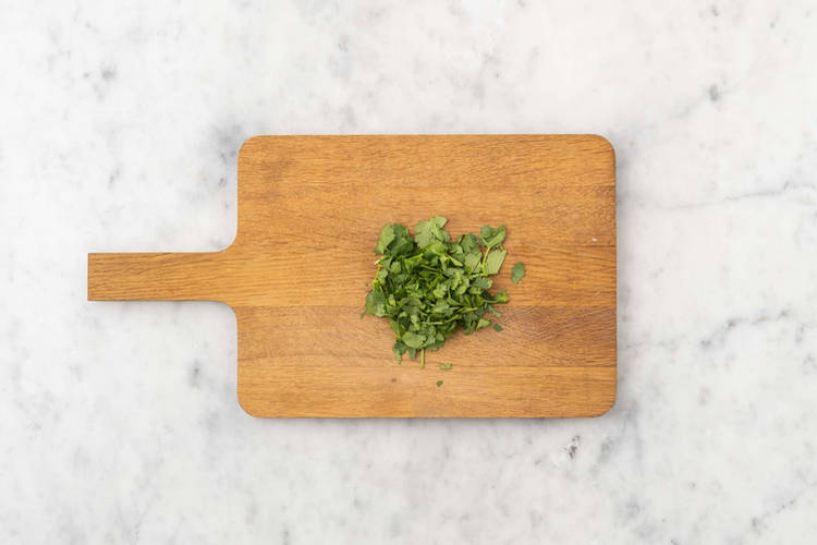 Gemüse fertigstellen