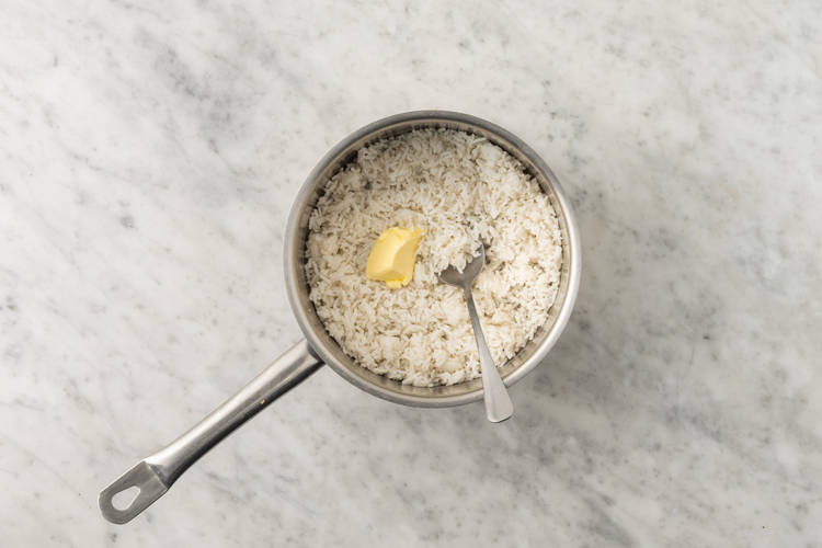 Cook the rice