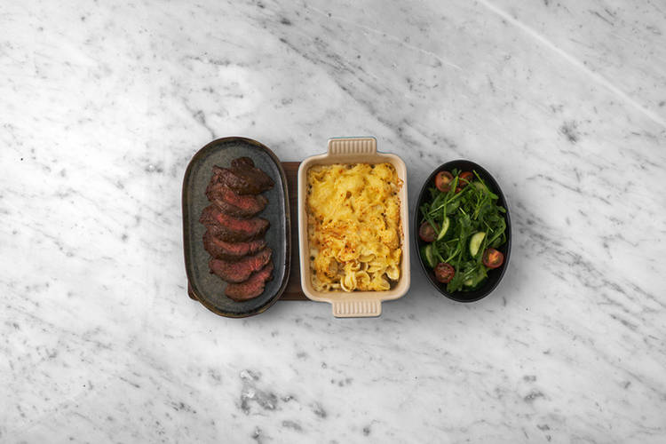 Finish & serve