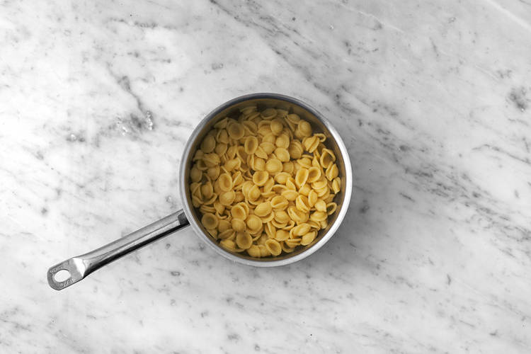 Cook the pasta