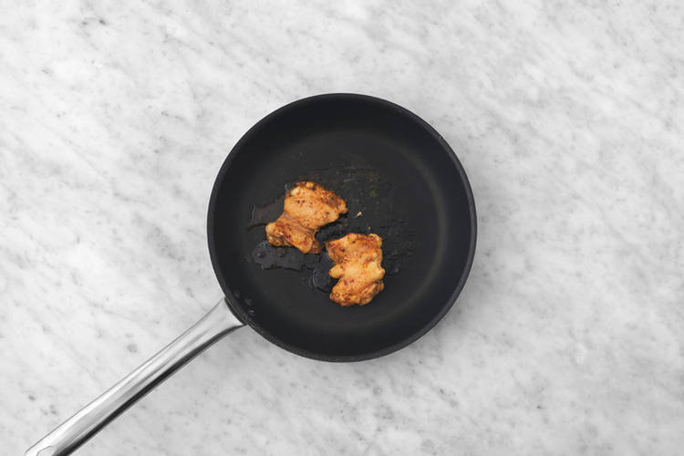 Cook the salmon