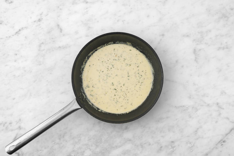 Make the thyme sauce