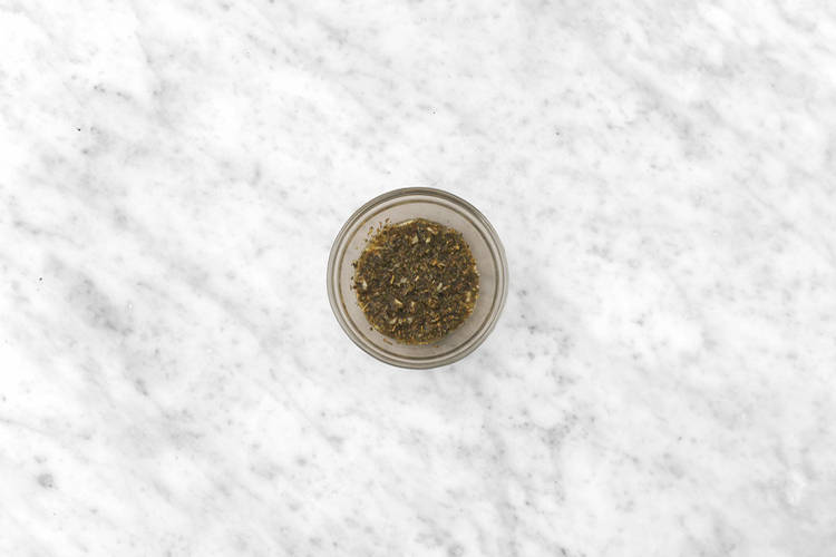 Make the chimichurri dressing