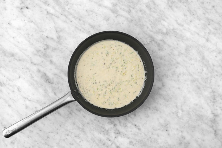 Cook the sauce