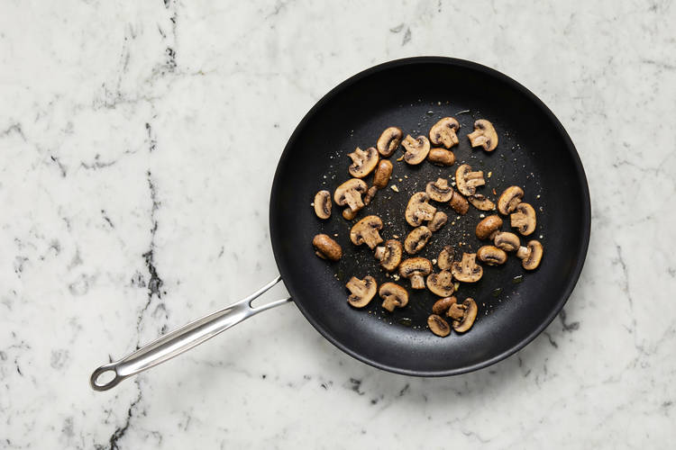 Cuire les champignons