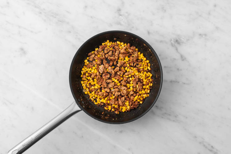 Cook Plant-based Patty filling