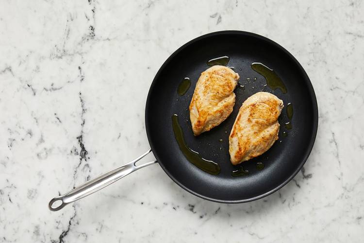Saisir le poulet
