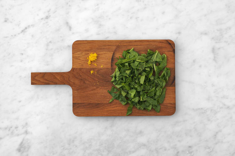 Prep and cook linguine