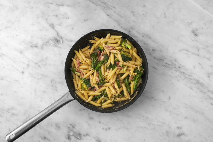 Bring it together & bake the pasta