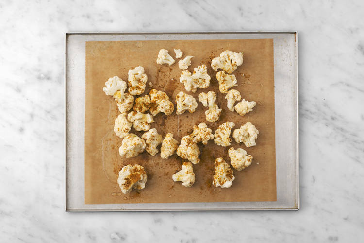 Roast the cauliflower