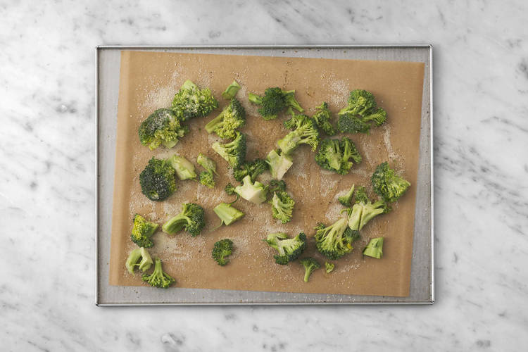 Ugnsrosta broccoli