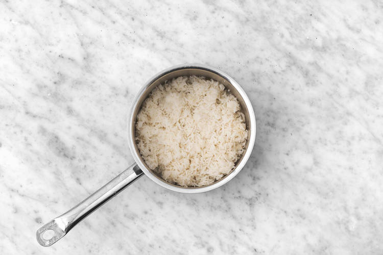 Cook the rice