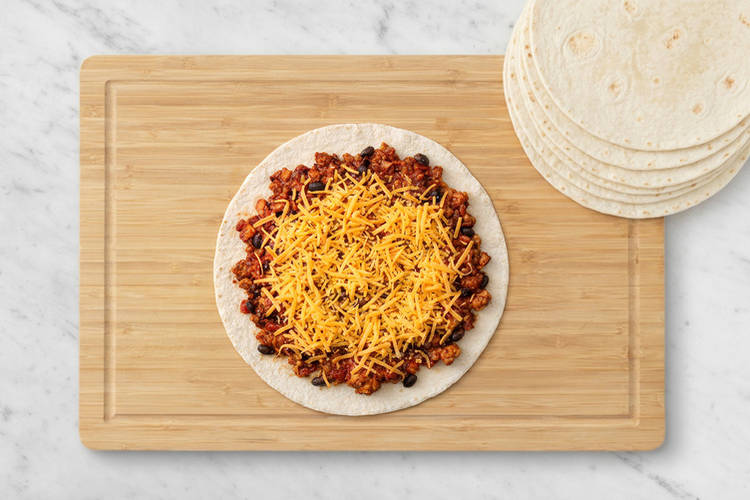 Fill the Quesadillas