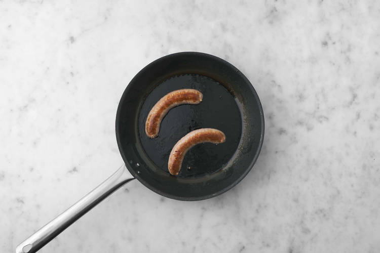 Cuire la saucisse