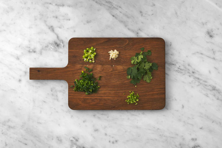 Préparer les aromates