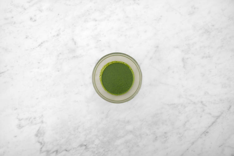 Préparer la sauce d'asperges