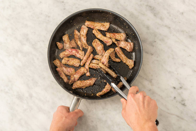 Für das Fleisch