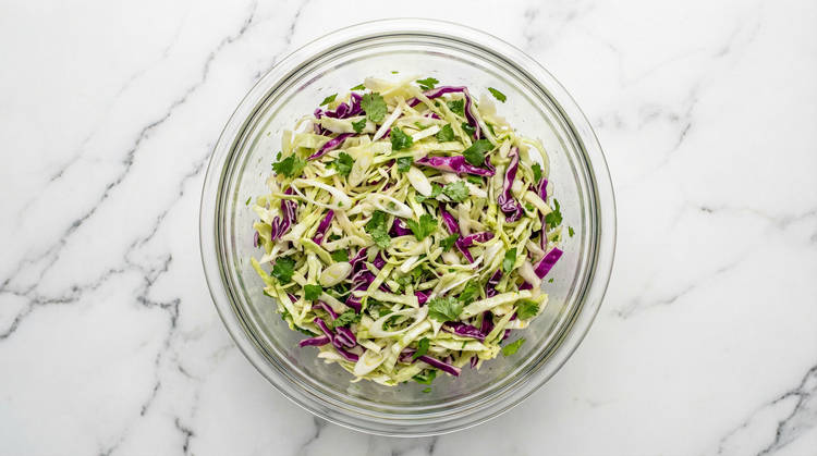 Make Slaw & Sauce