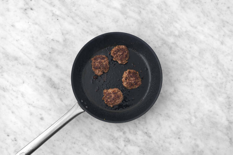 Form and sear Impossible® Burger Patties
