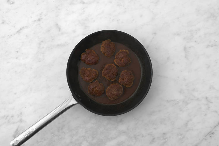 Cook the rissoles