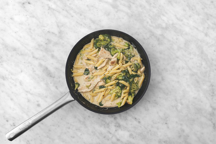 Finish the pasta