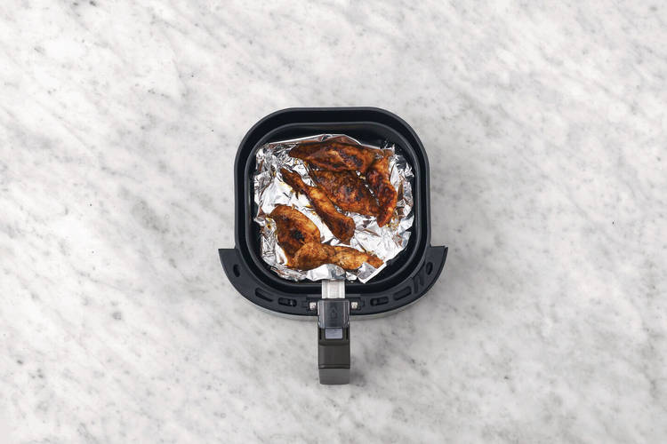 Cook the chicken