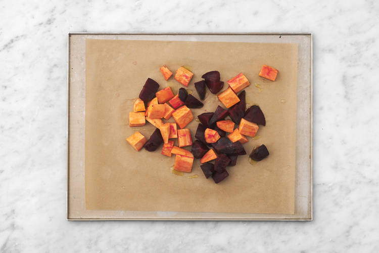 Roast the root veg 