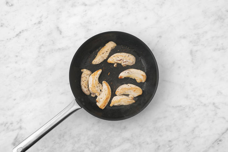Cook the chicken
