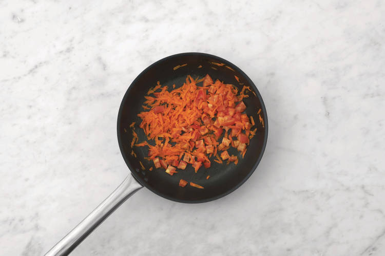 Get prepped & cook the veggies
