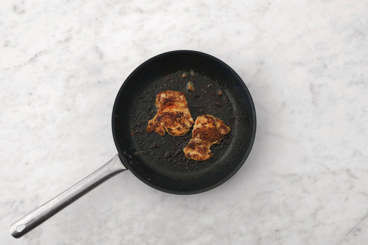 Cook the salmon