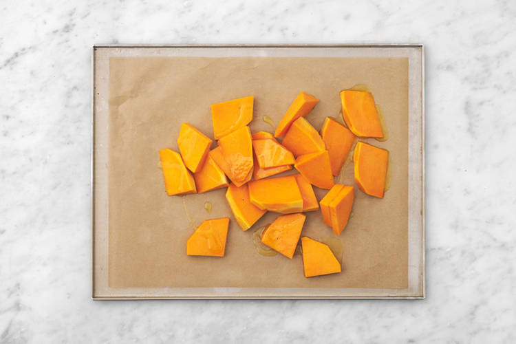 Roast the pumpkin