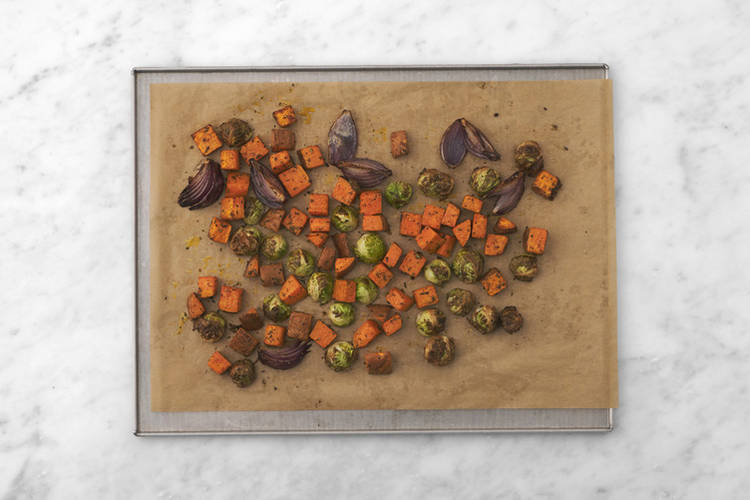 Roast the veggies 