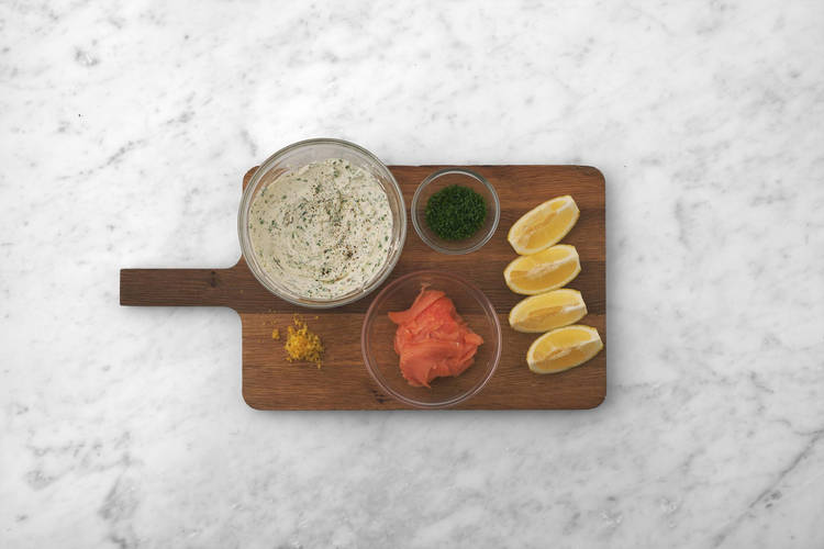 Make the Salmon Topping