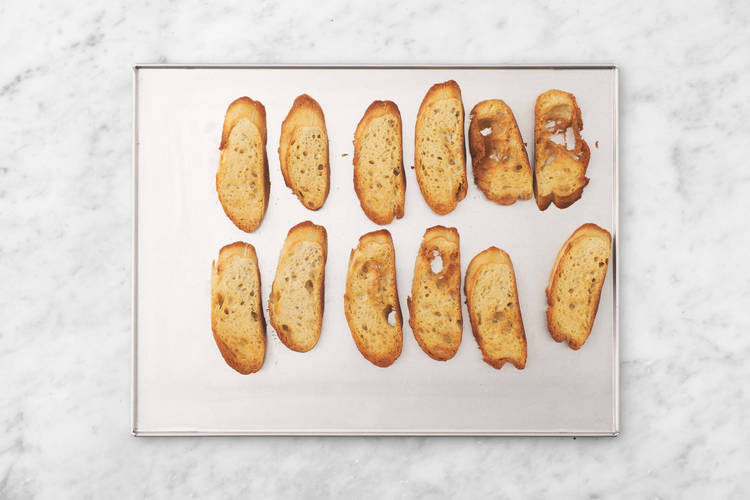 Bake the Crostinis