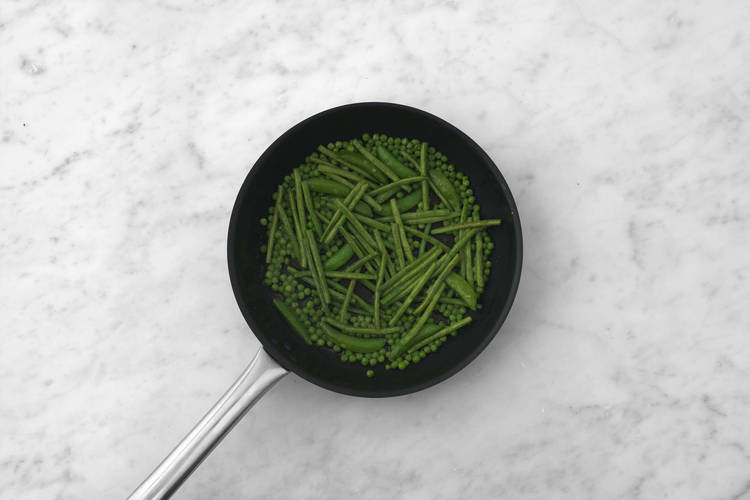 Cook the Green Vegetables